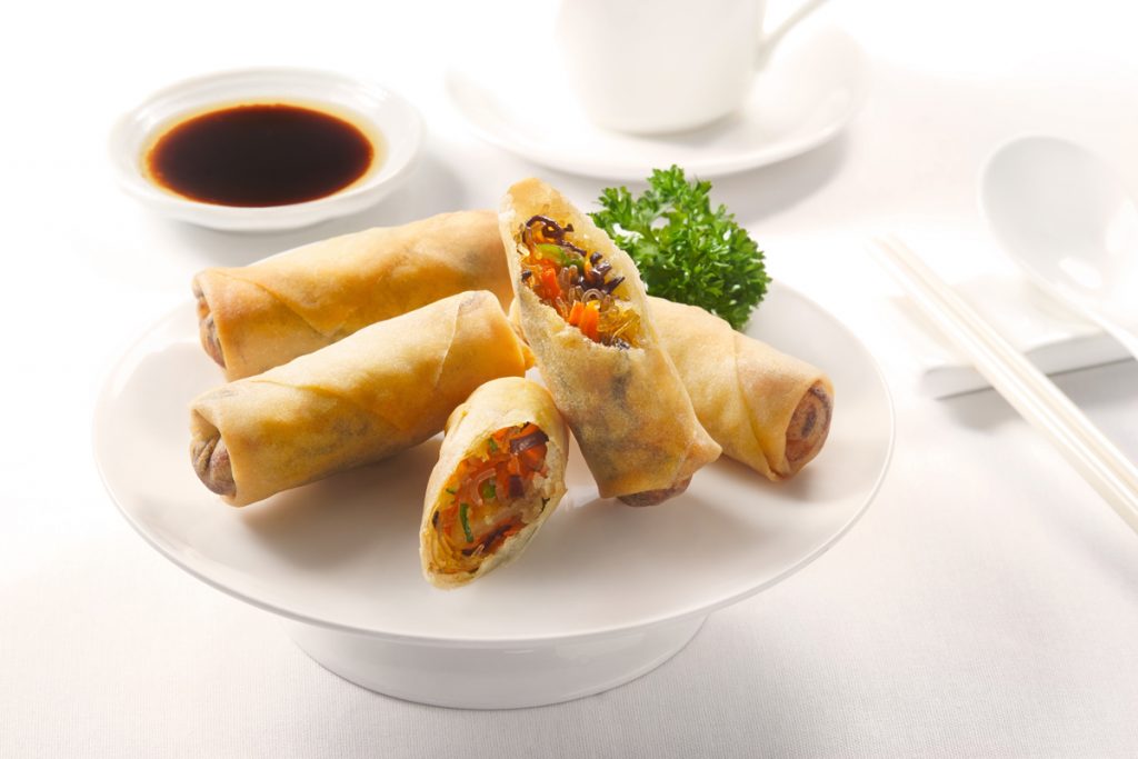 Chinese Vegetable Spring Rolls Asian Inspirations